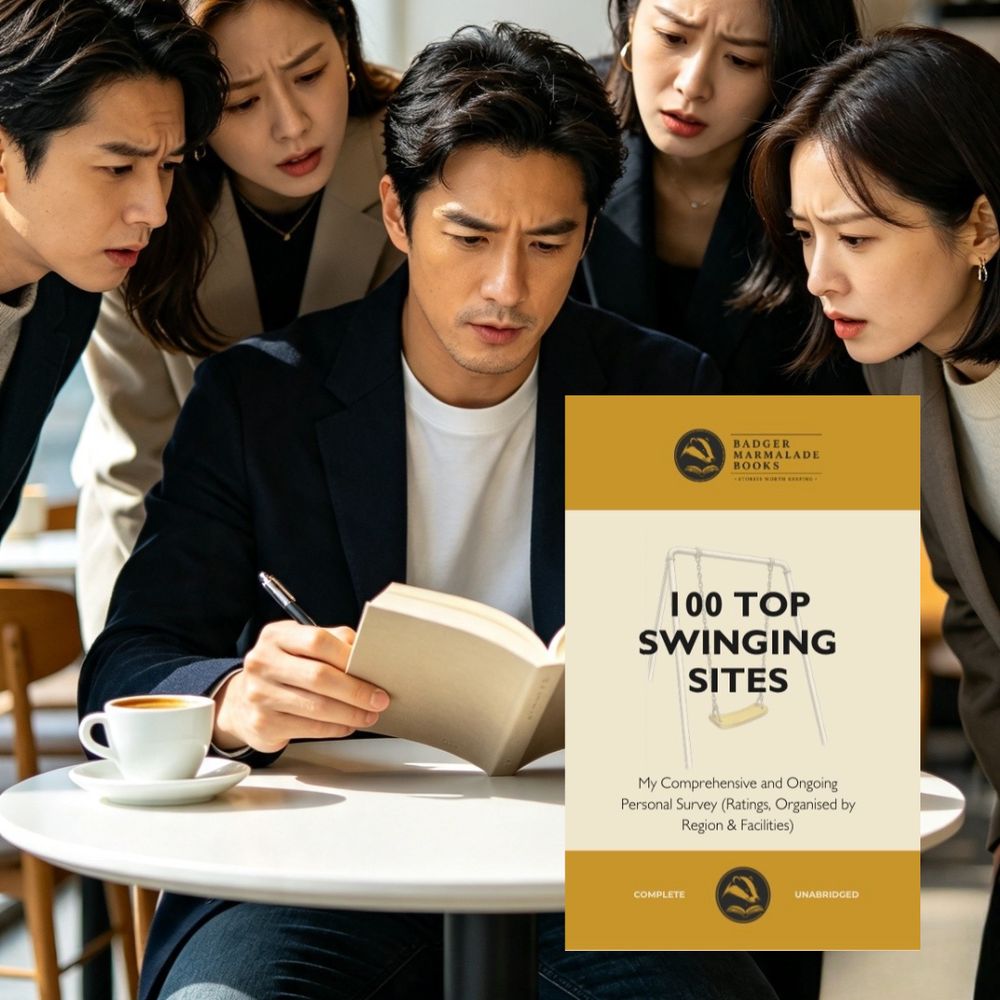 100 Top Swinging Sites, styled advertising image